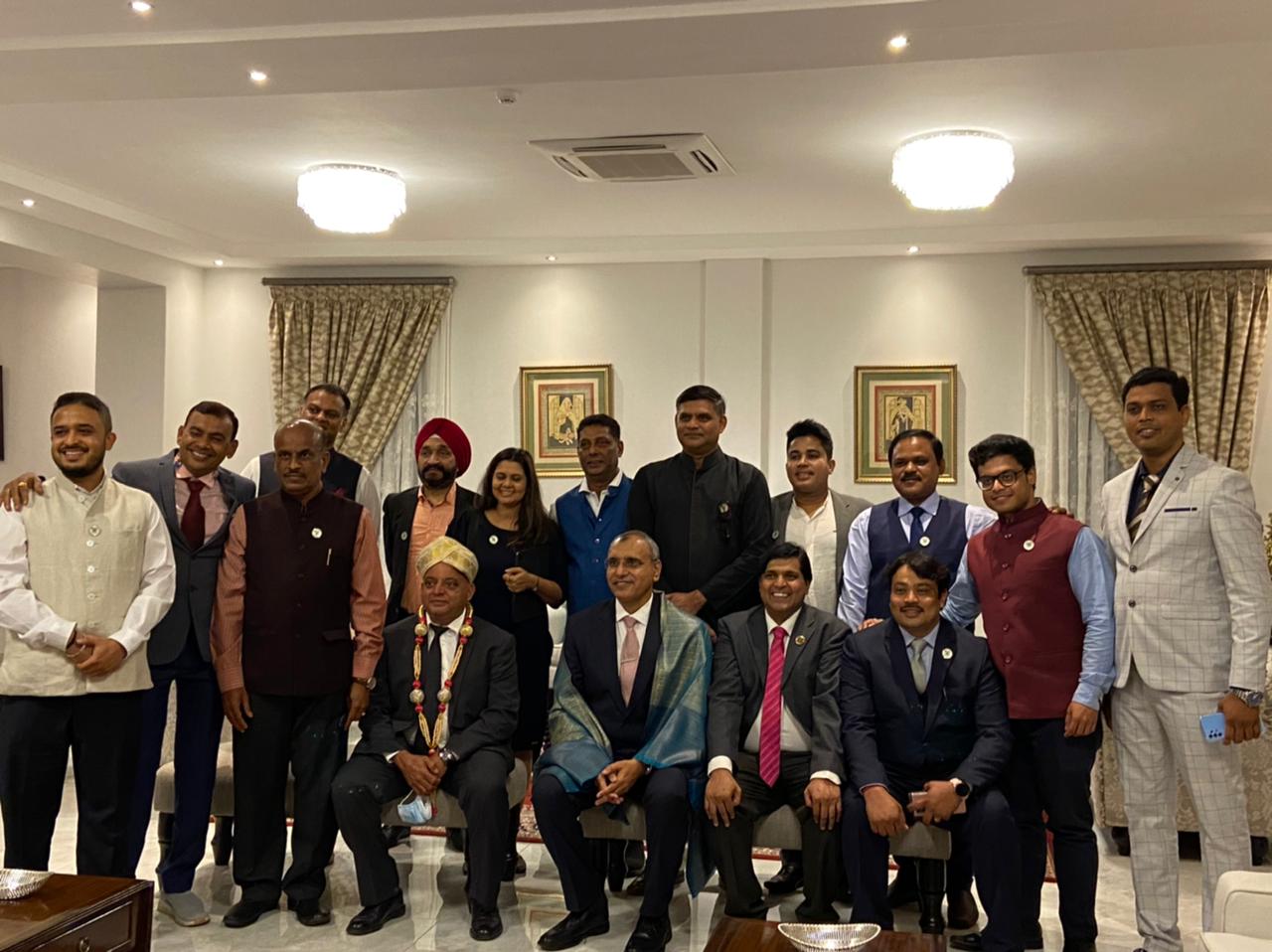 Indian Delegates were Honored and welcomed by Indian Ambassador to Zimbabwe - ZITC